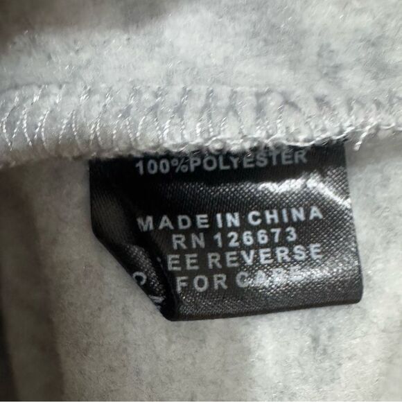 NFL Team Apparel Tennessee Titans gray logo full zip hoodie size medium NWT - Picture 9 of 9